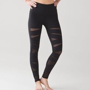 Lululemon Mesh Bandage Leggings